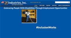 Desktop Screenshot of jpindustries.org